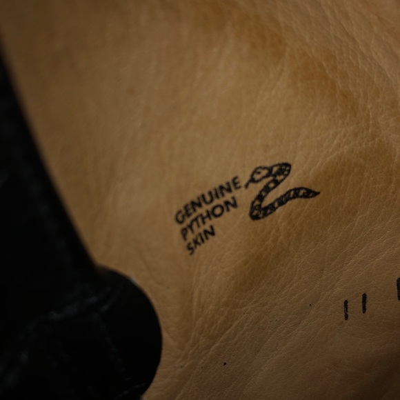 Men Python Boots - Picture 5 of 6